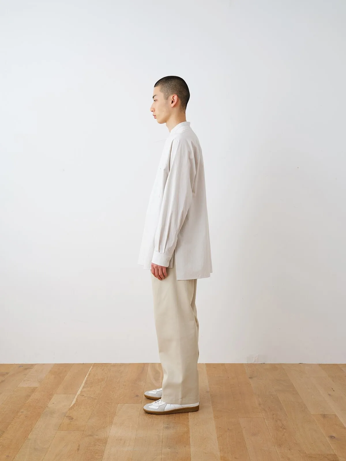 23112G COMPACT WEATHER BAND COLLAR SHIRT