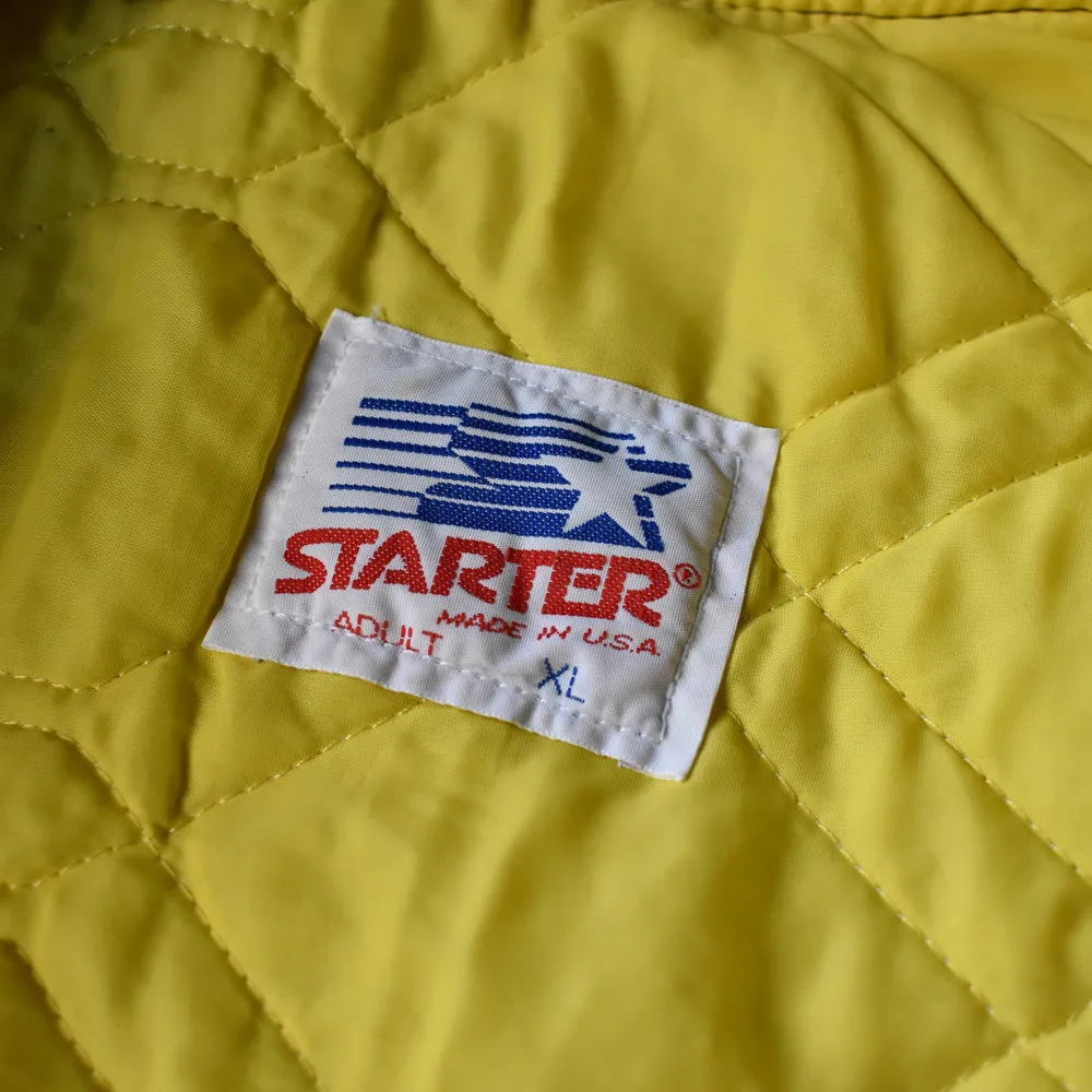 80's STARTER "TIGERS" ナイロン スタジャン アワードジャケット USA製 240108