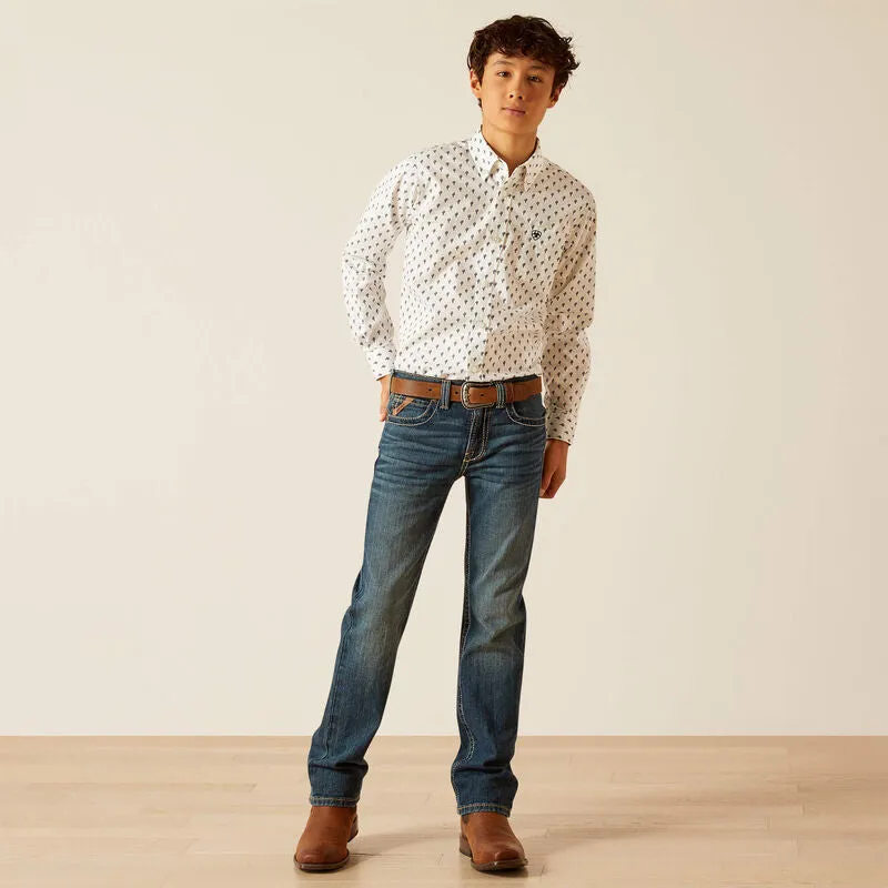 Ariat Boy's Parker Classic Fit Shirt