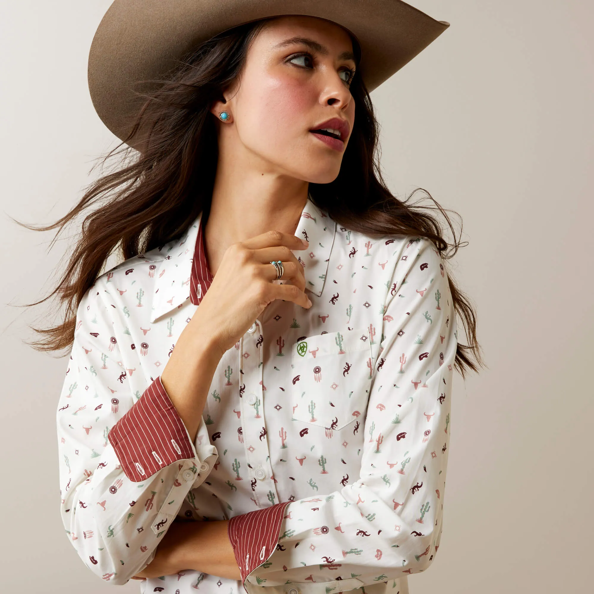 Ariat Women's Wrinkle Resist Kirby Stretch Shirt