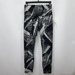 Athletic Leggings By Lululemon In Black & White, Size: 6