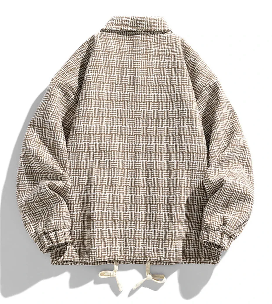 Bastion Houndstooth Plaid Jacket