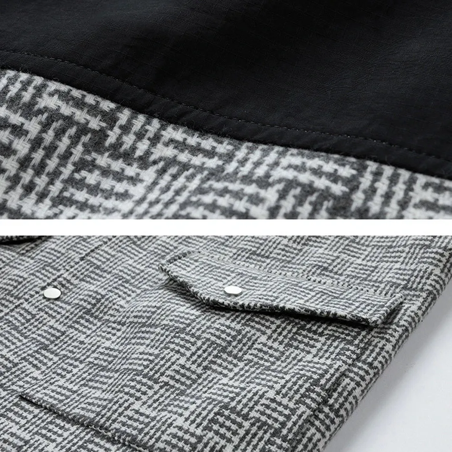Bastion Houndstooth Plaid Jacket