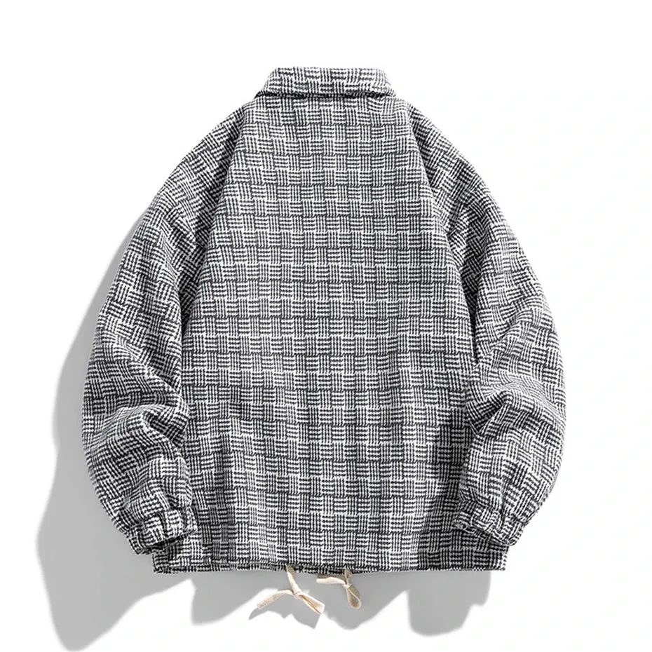 Bastion Houndstooth Plaid Jacket