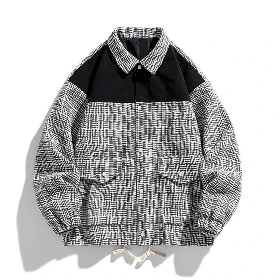 Bastion Houndstooth Plaid Jacket