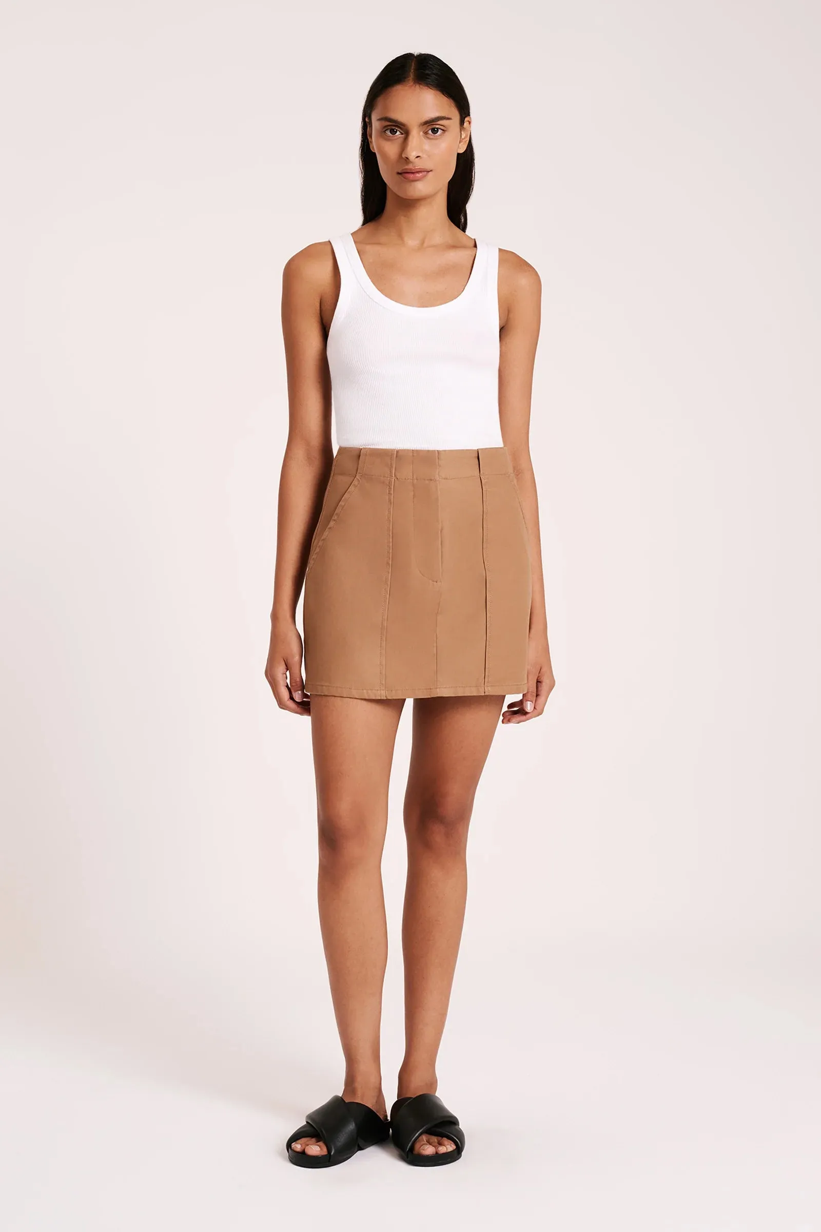 BRISA SKIRT | SEPIA