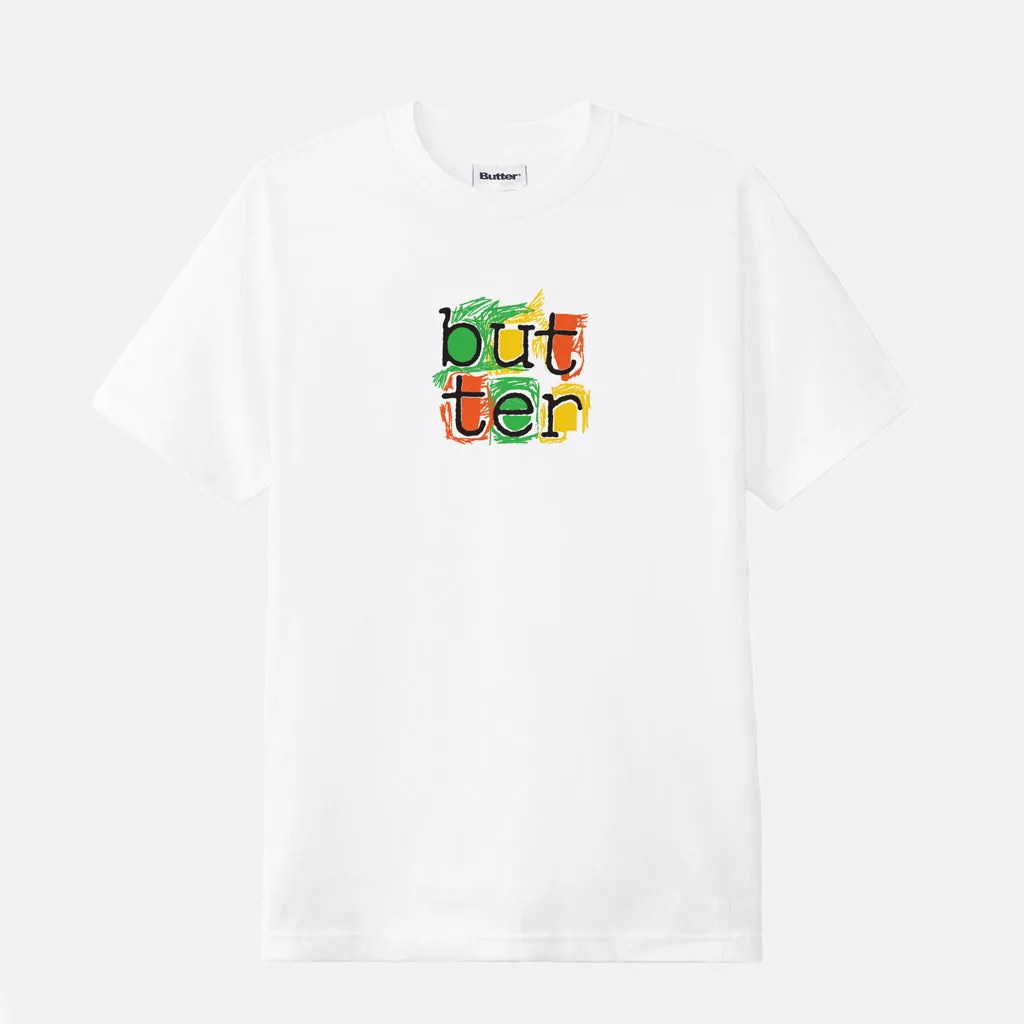 Butter Goods - Scribble T-Shirt - White