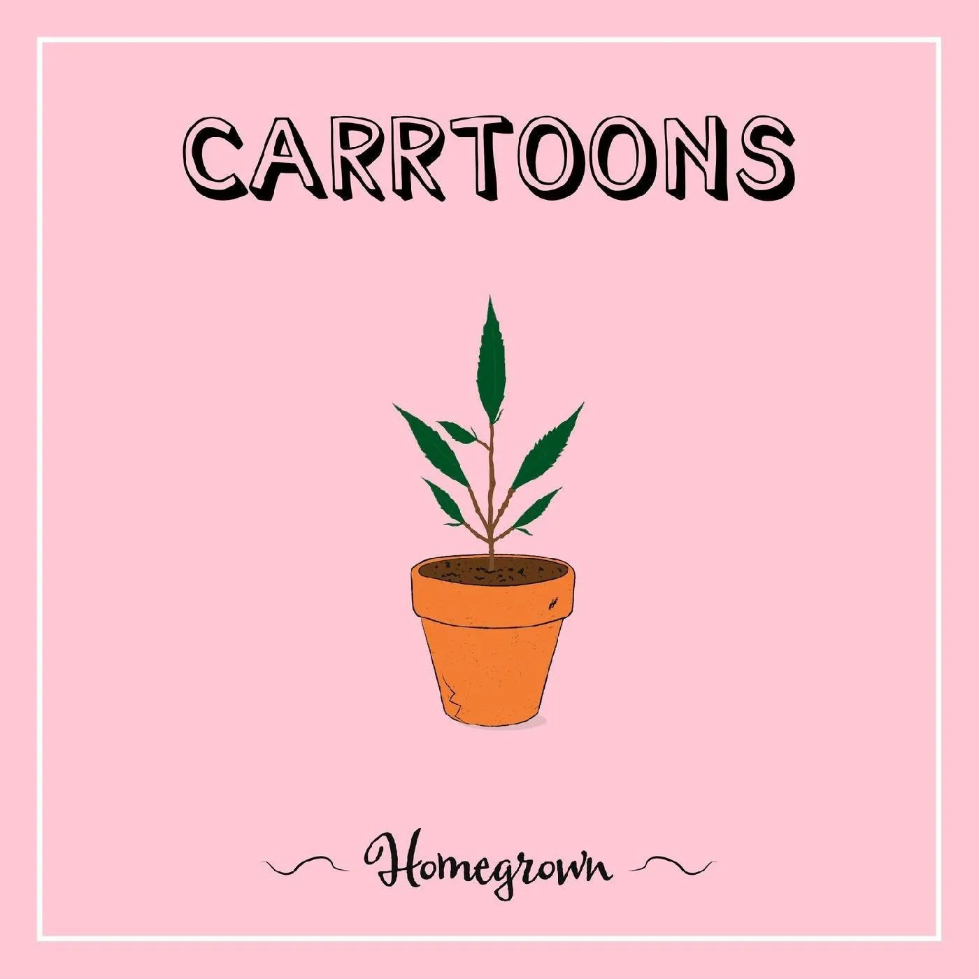 Carrtoons - Homegrown [Clear Pink Vinyl]  (New Vinyl LP)