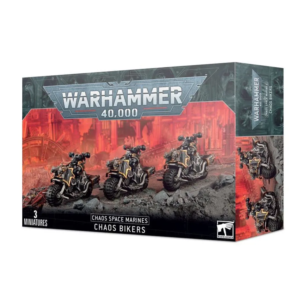Chaos Space Marine Bikers - Warhammer 40k