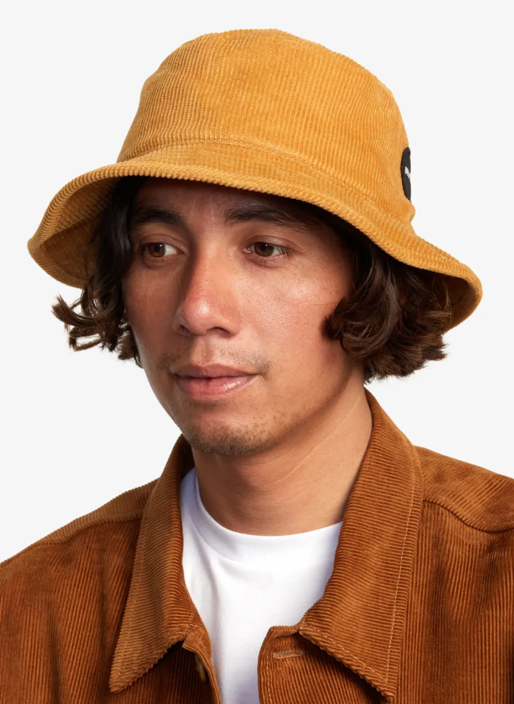 Chunky Cord Bucket Hat - Camel