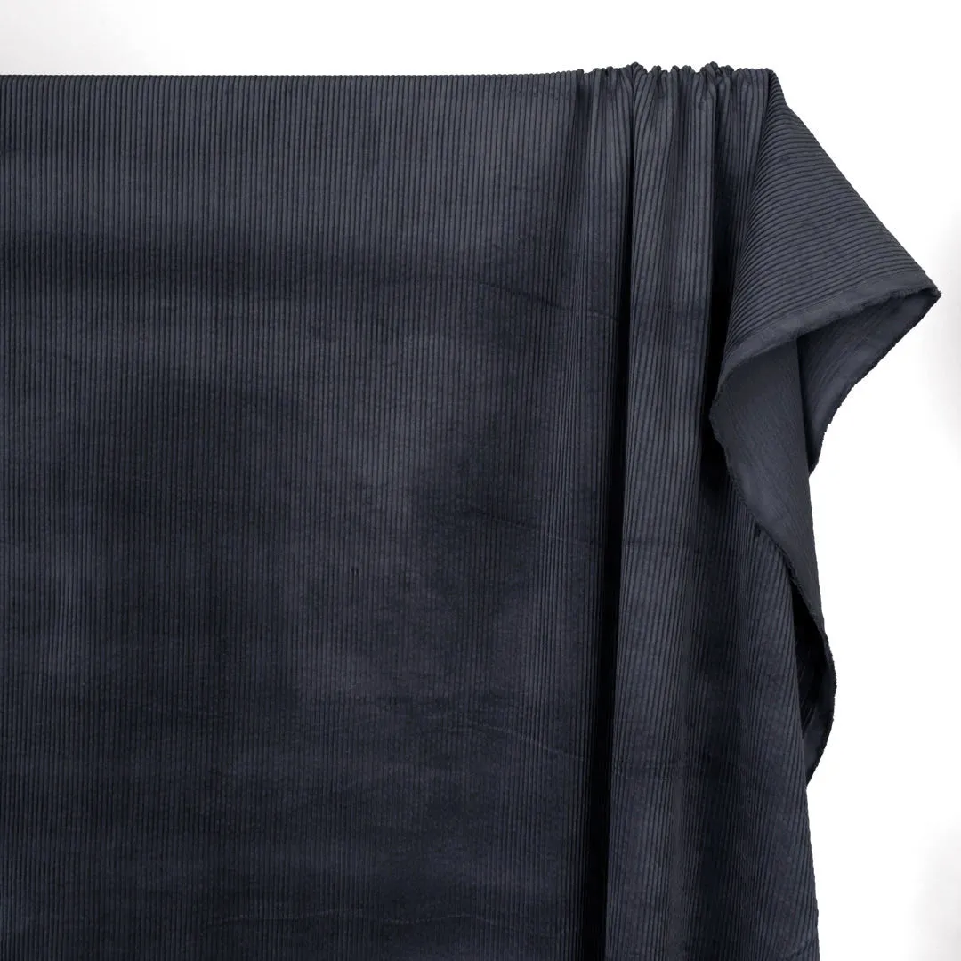 Deadstock Wide Wale Corduroy - Dark Denim