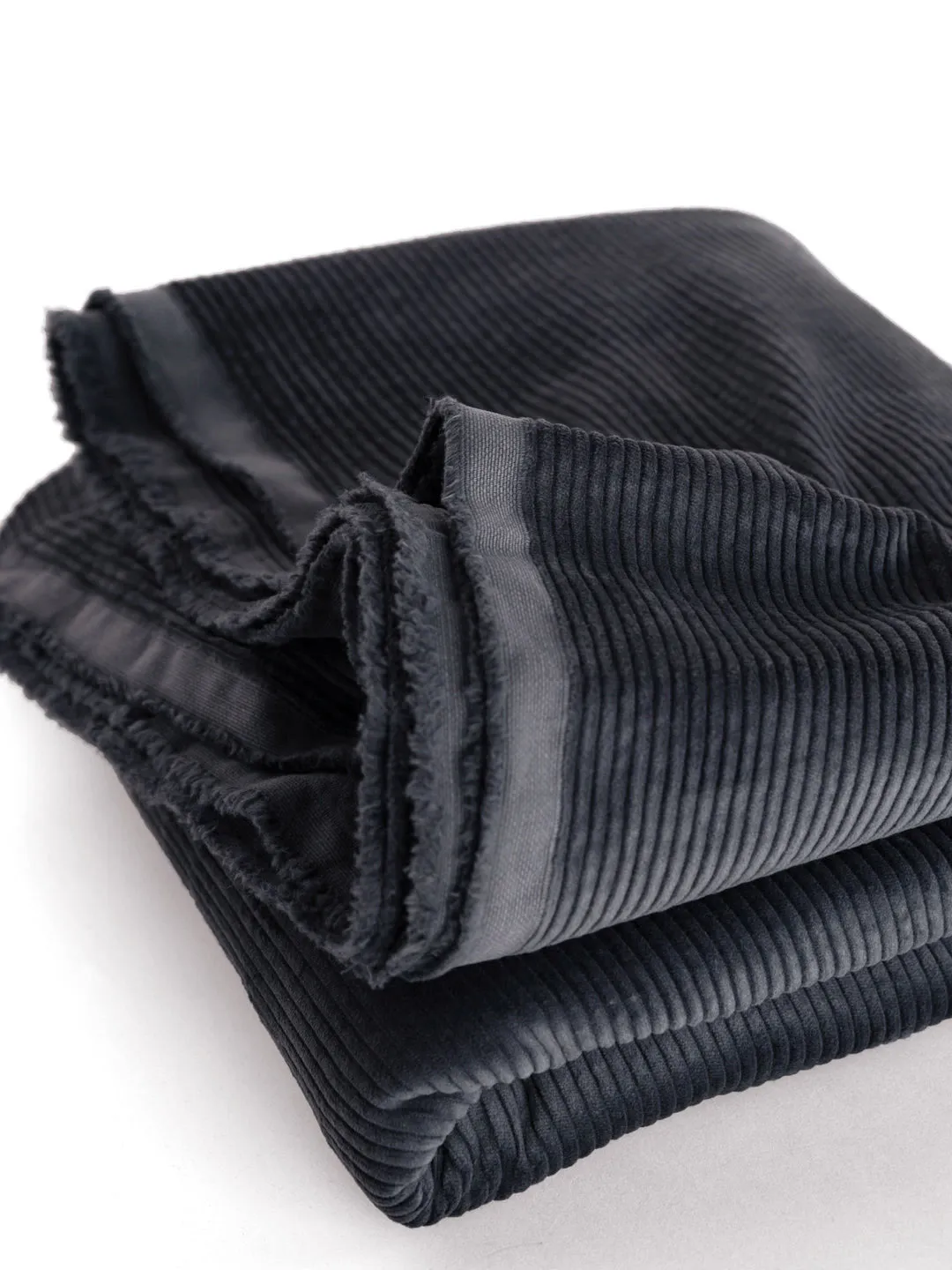 Deadstock Wide Wale Corduroy - Dark Denim