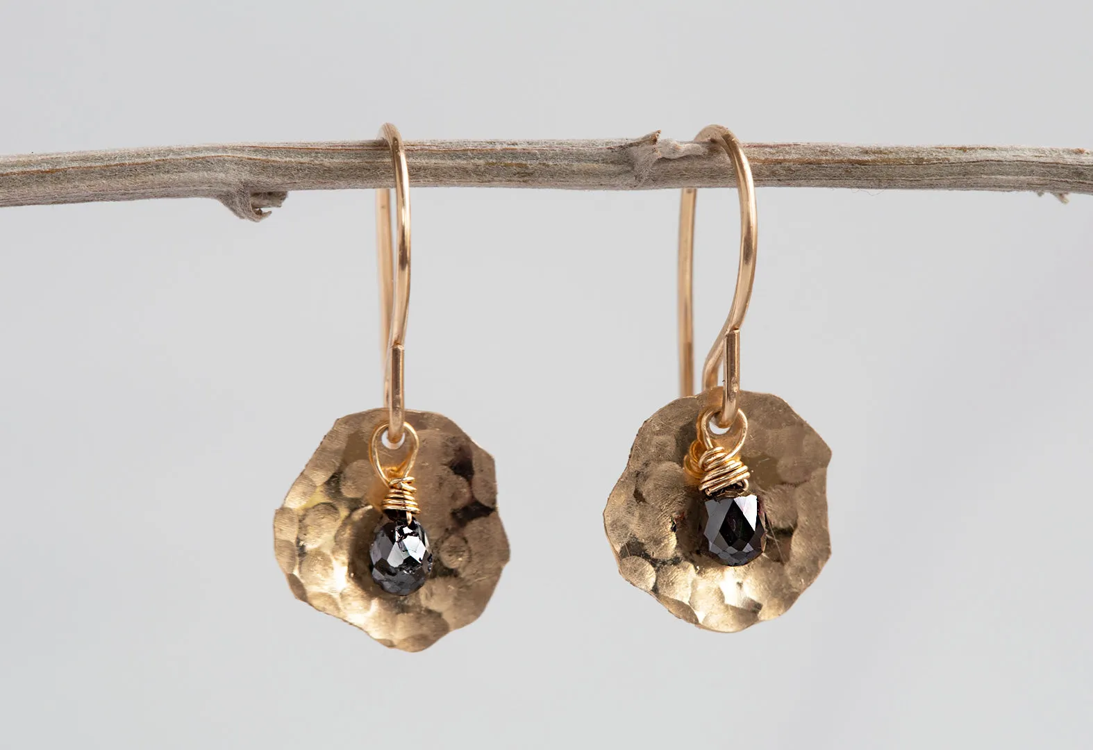 Diamond Petal Earrings