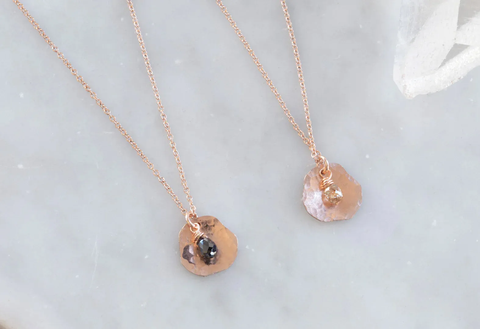 Diamond Petal Earrings