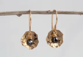 Diamond Petal Earrings