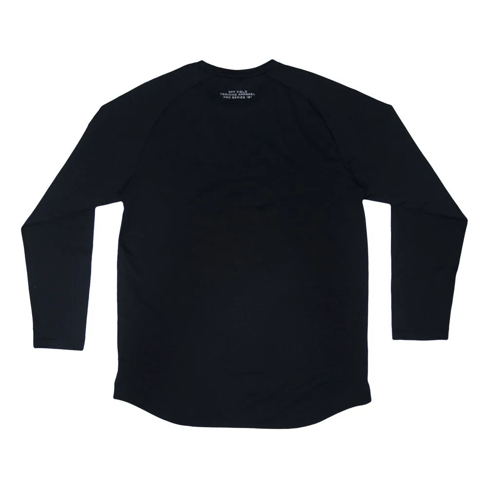 Diamond Tech Long Sleeve - Black/White