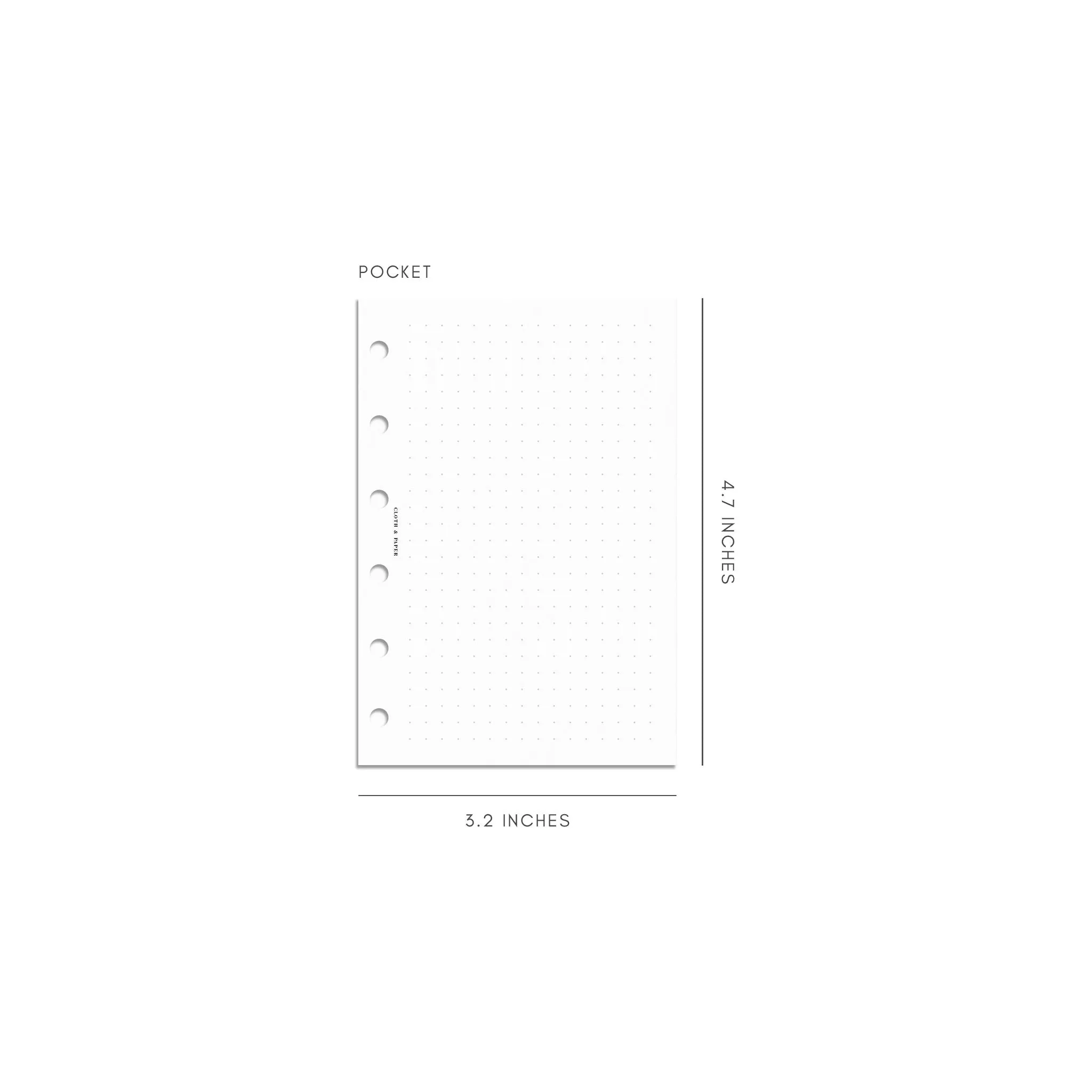 Dot Grid Planner Inserts