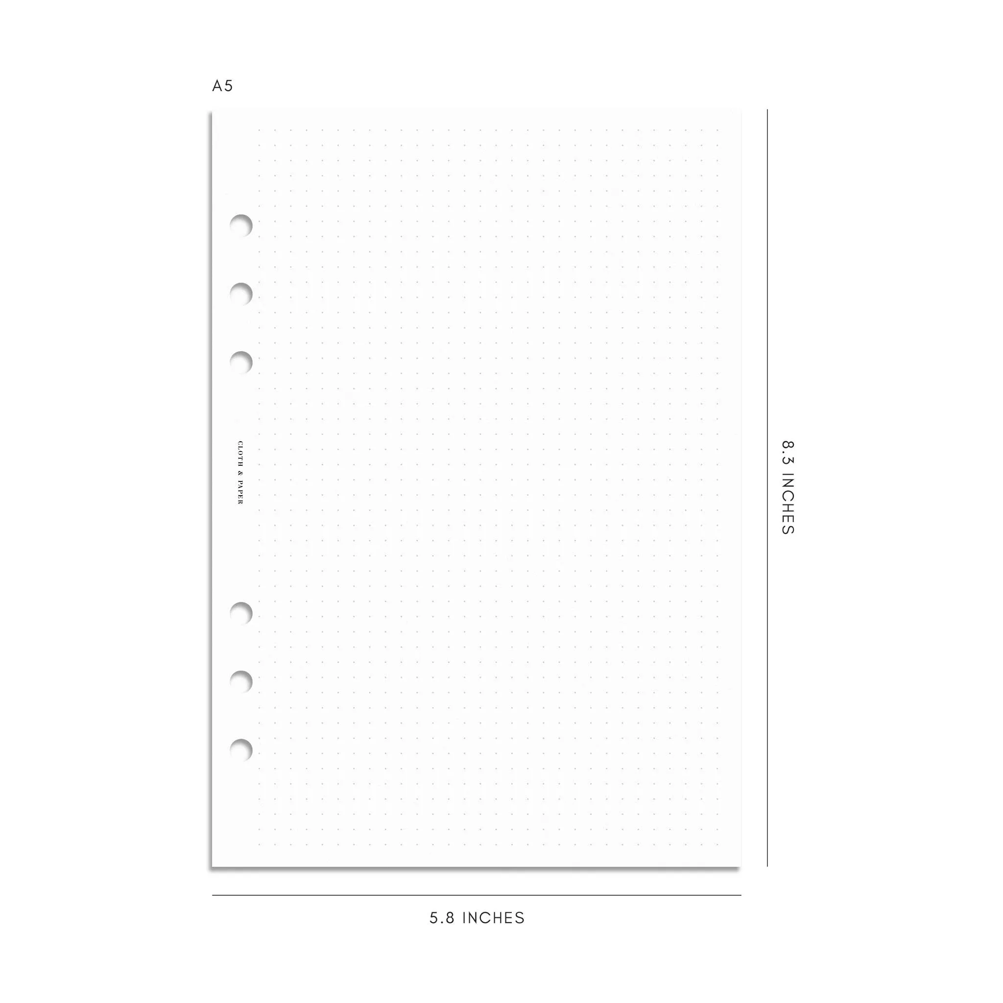 Dot Grid Planner Inserts