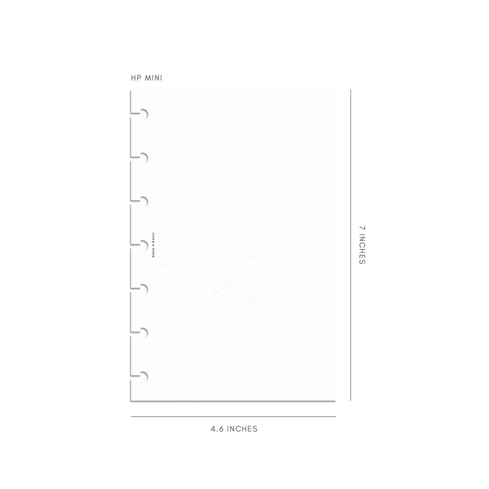 Dot Grid Planner Inserts