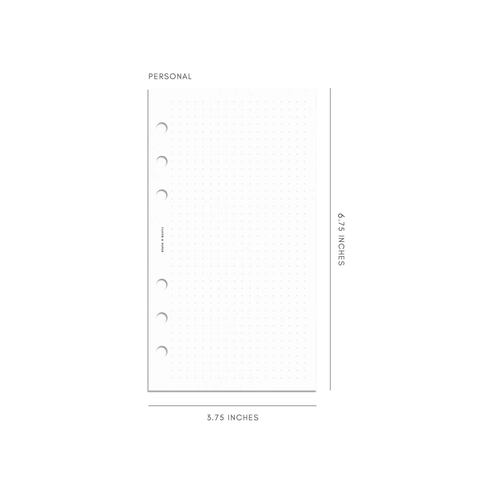 Dot Grid Planner Inserts