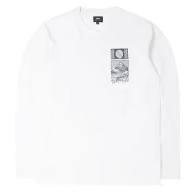 Edwin From Japan With Love Long Sleeve T Shirt - White