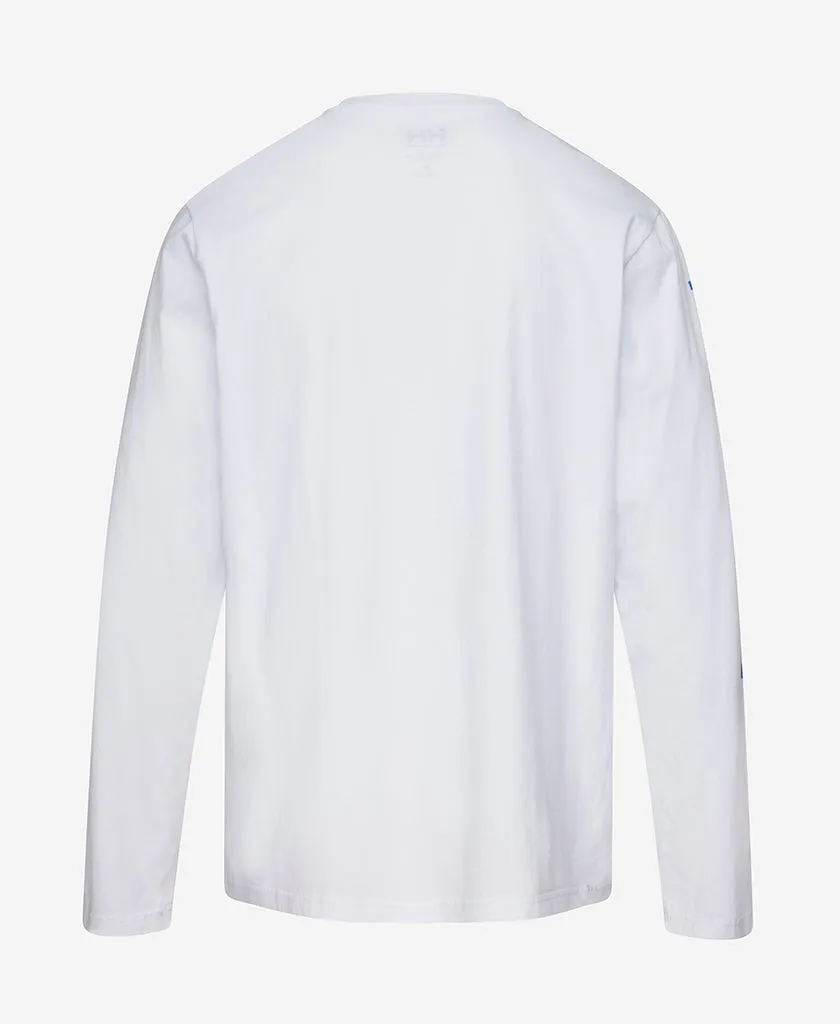 ERVIK L/S T-SHIRT, White