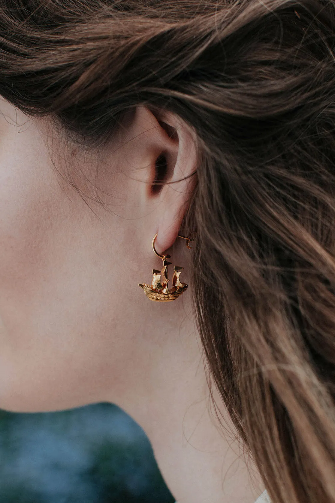 Galleon Earrings
