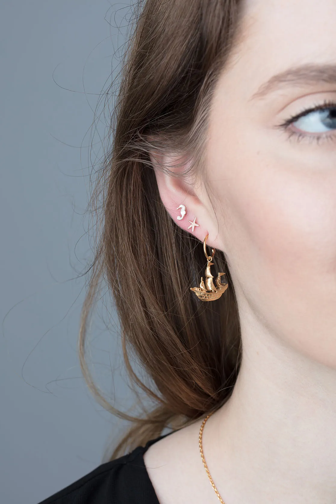 Galleon Earrings