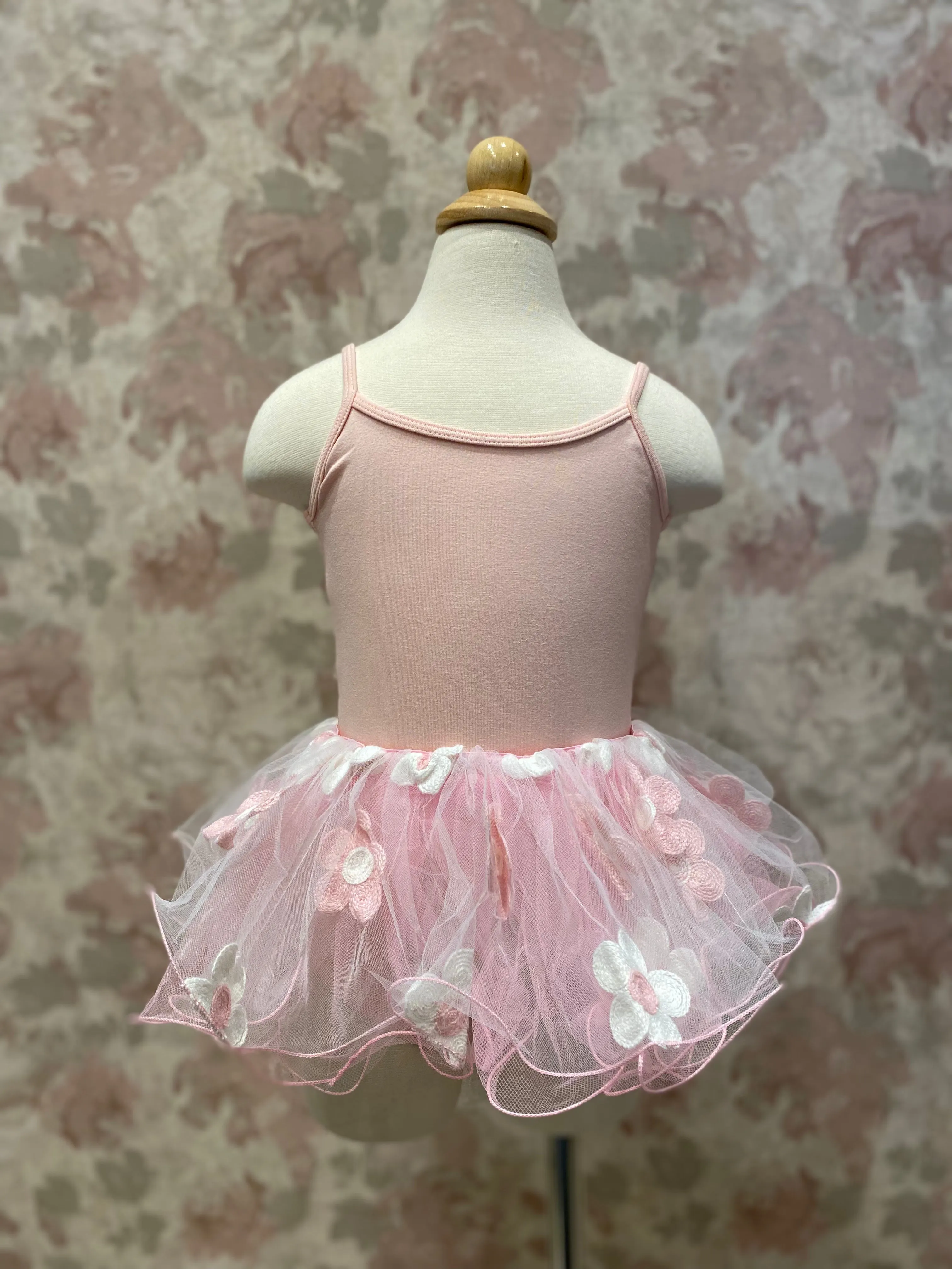 Girls Stitched Flower Tutu