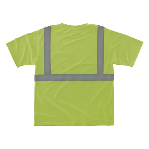 Glowear 8289-eco Class 2 Recycled Hi-vis T-shirt, X-large, Lime