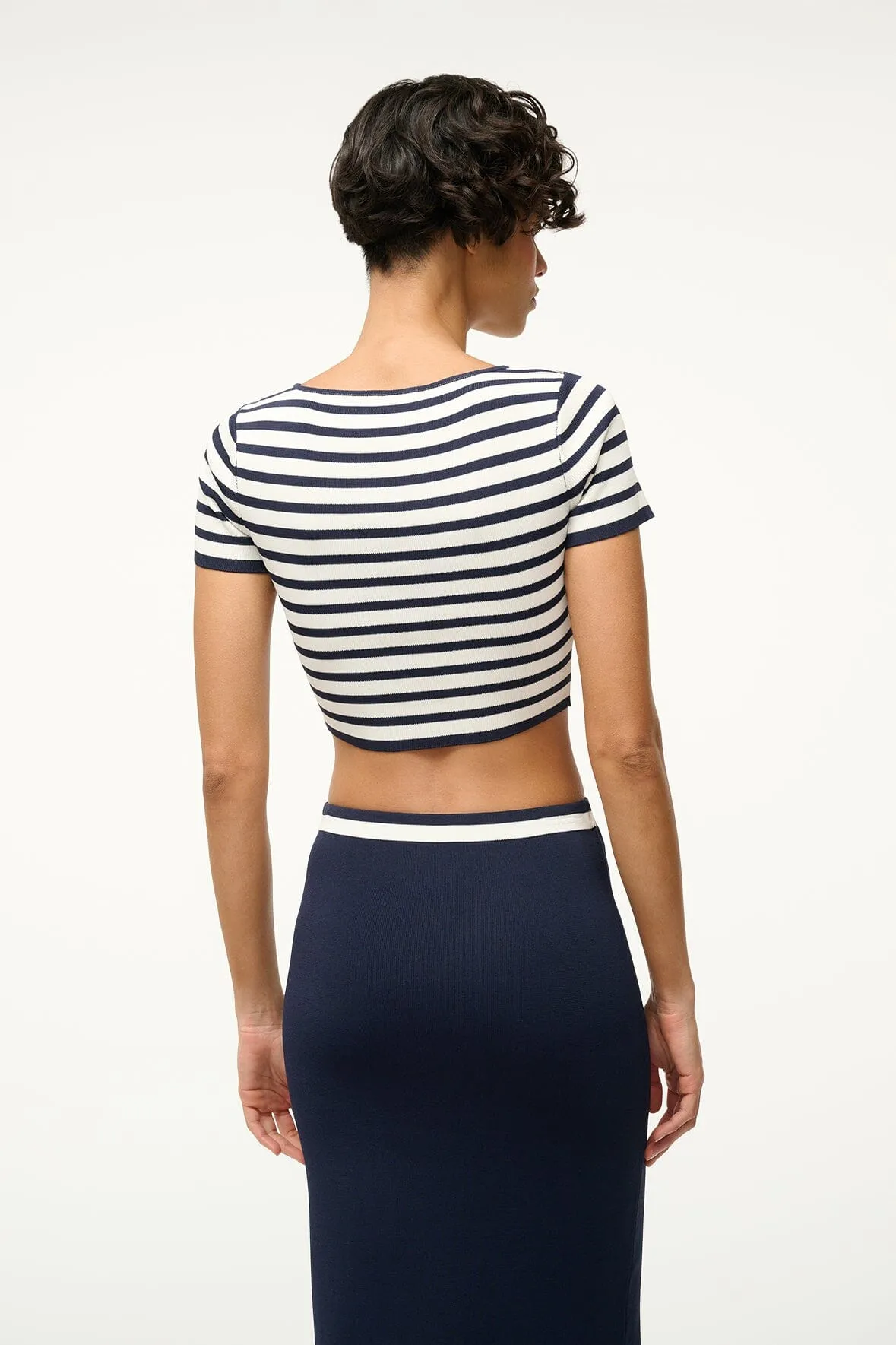 GUARD TOP | NAVY WHITE