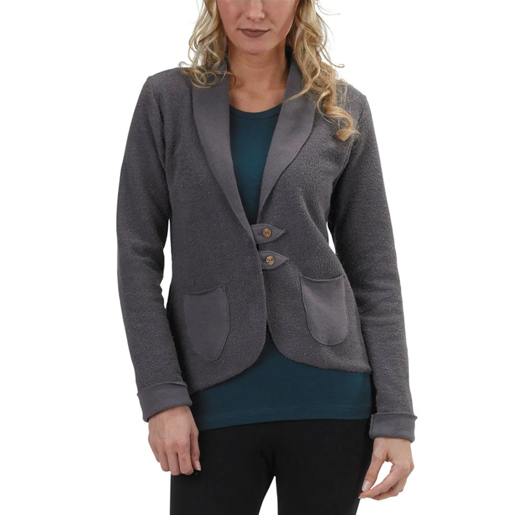 Heavyweight Terry Tab Jacket