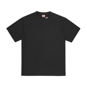 HMP PANEL MOCK TEE [BLACK]