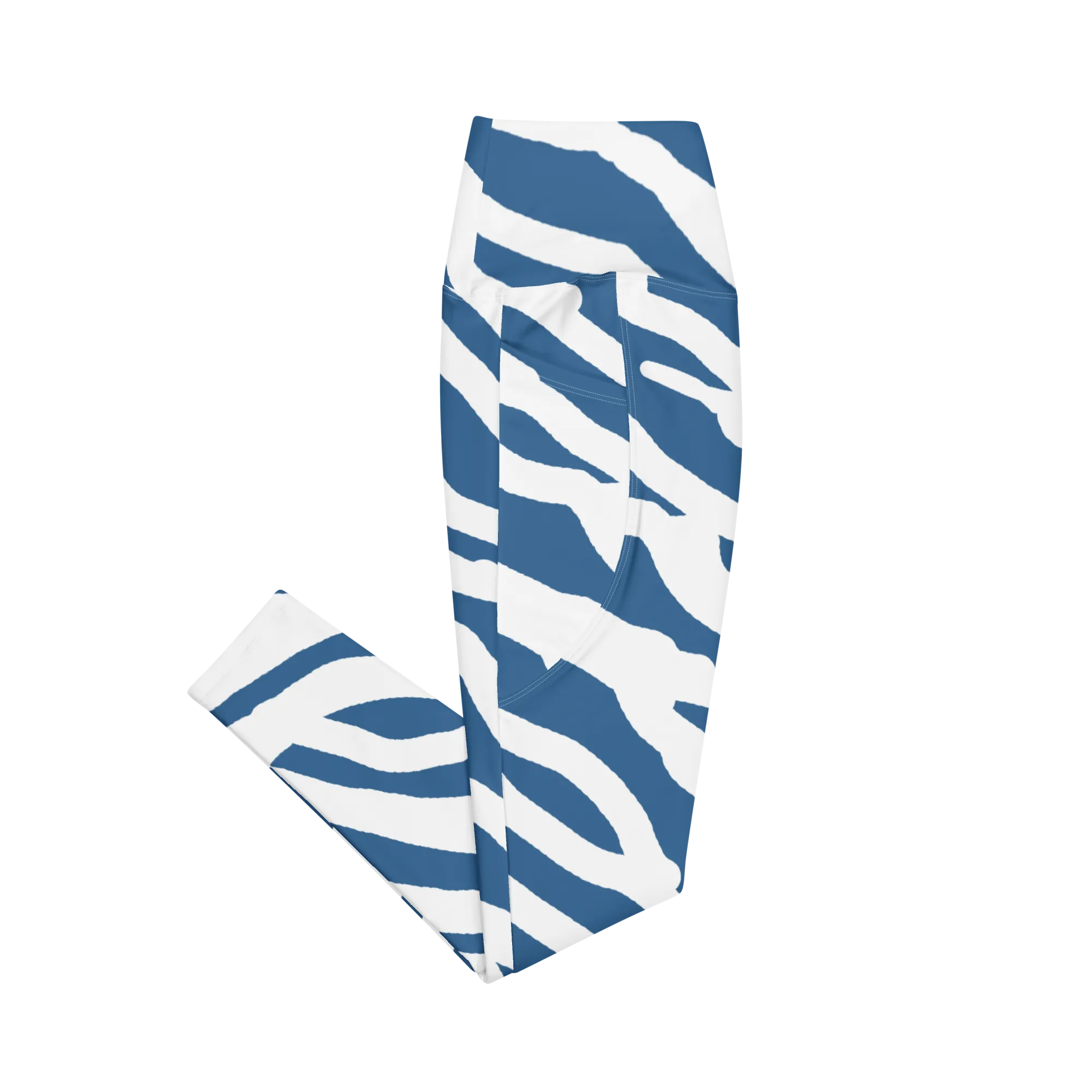 I Love you Greece Zebra Leggings with pockets