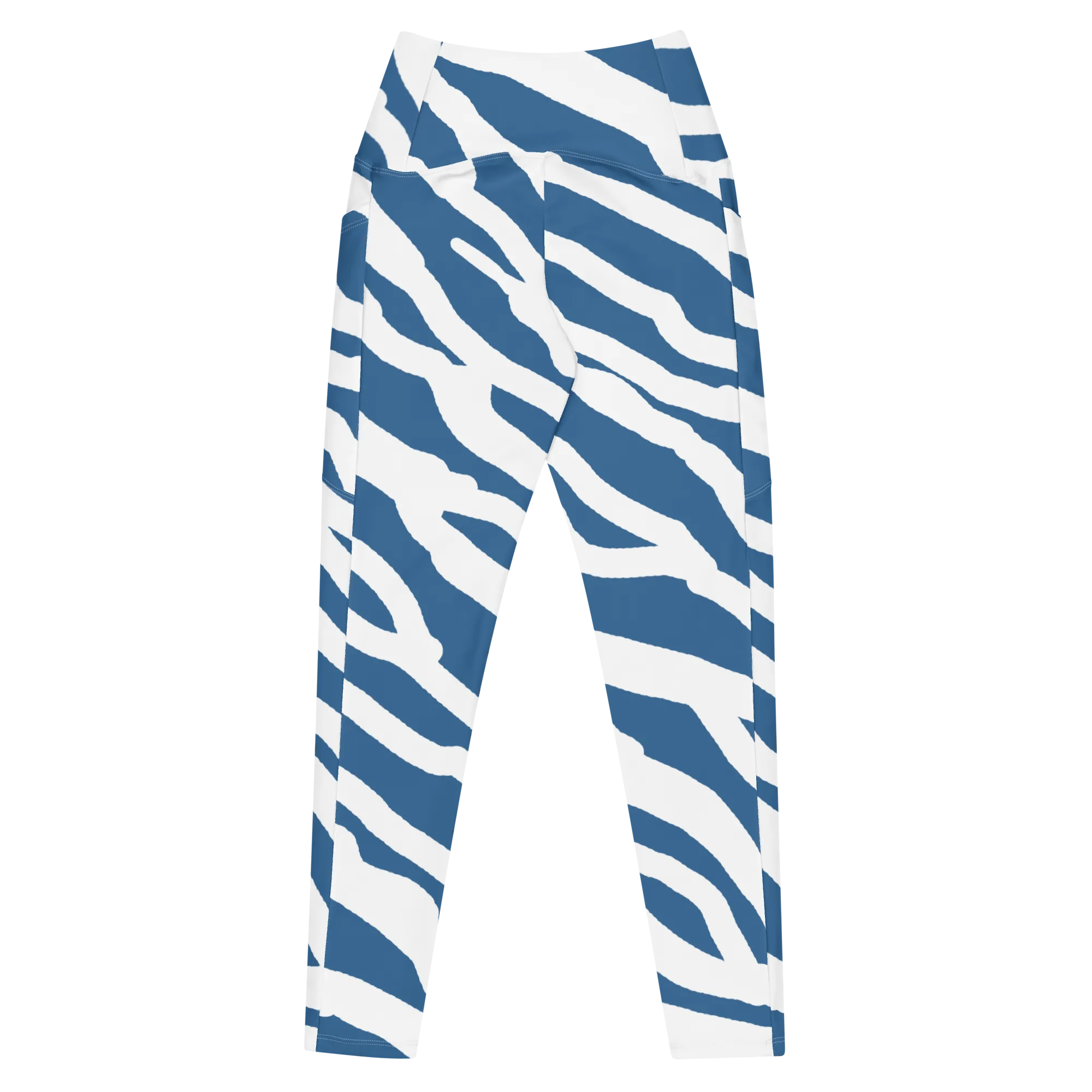 I Love you Greece Zebra Leggings with pockets