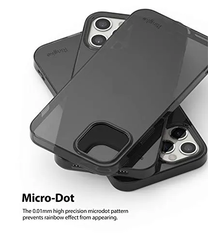 iPhone 12 / 12 Pro Back Cover Case | Air - Smoke Black