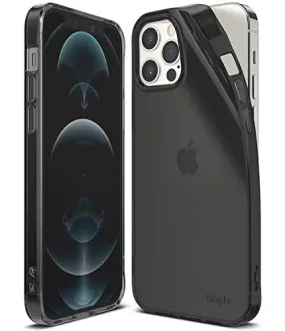 iPhone 12 / 12 Pro Back Cover Case | Air - Smoke Black