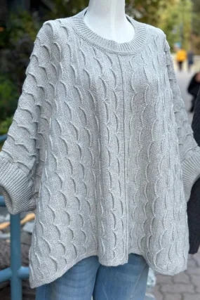 Irish - Ripple Poncho - Feather
