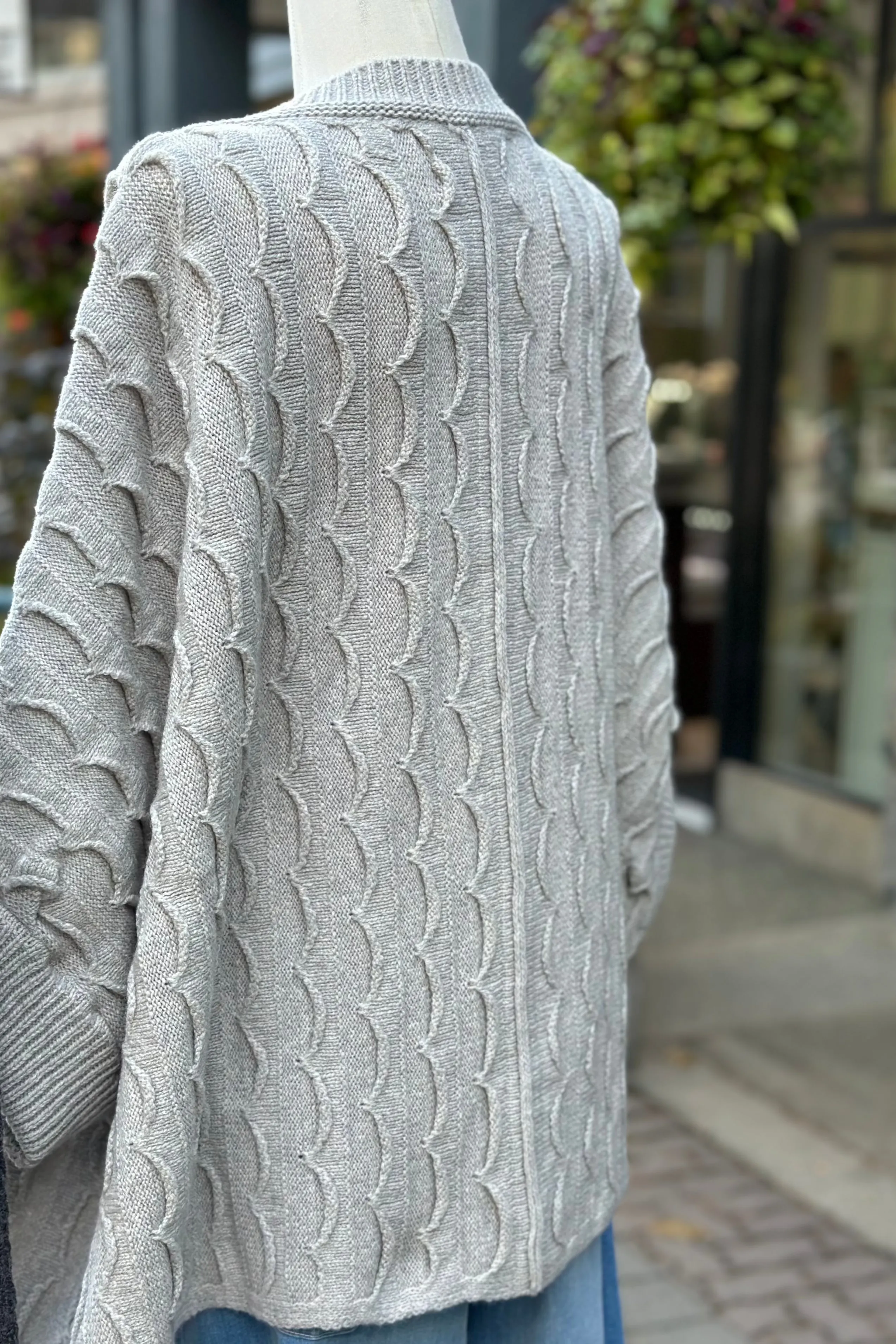 Irish - Ripple Poncho - Feather