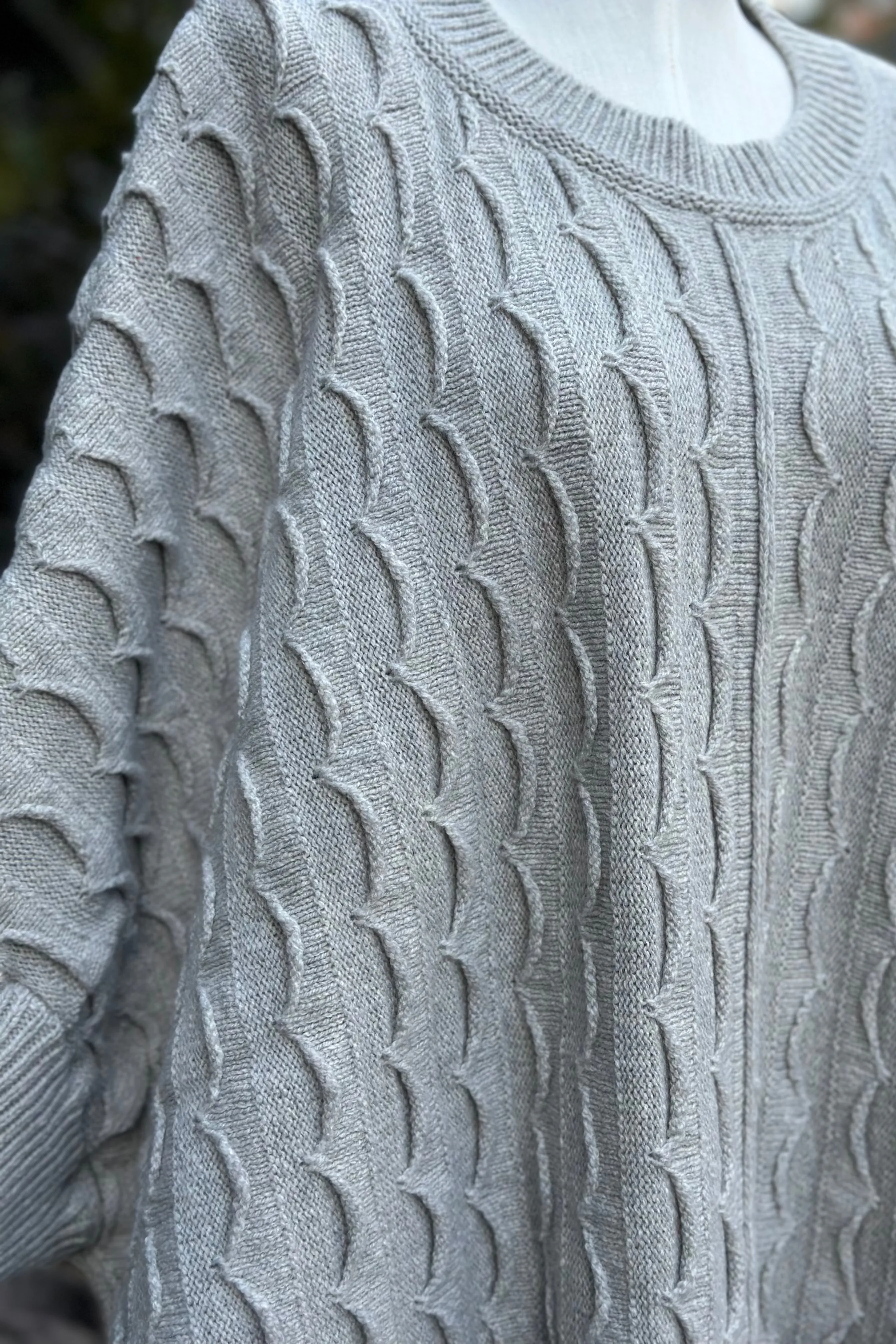 Irish - Ripple Poncho - Feather