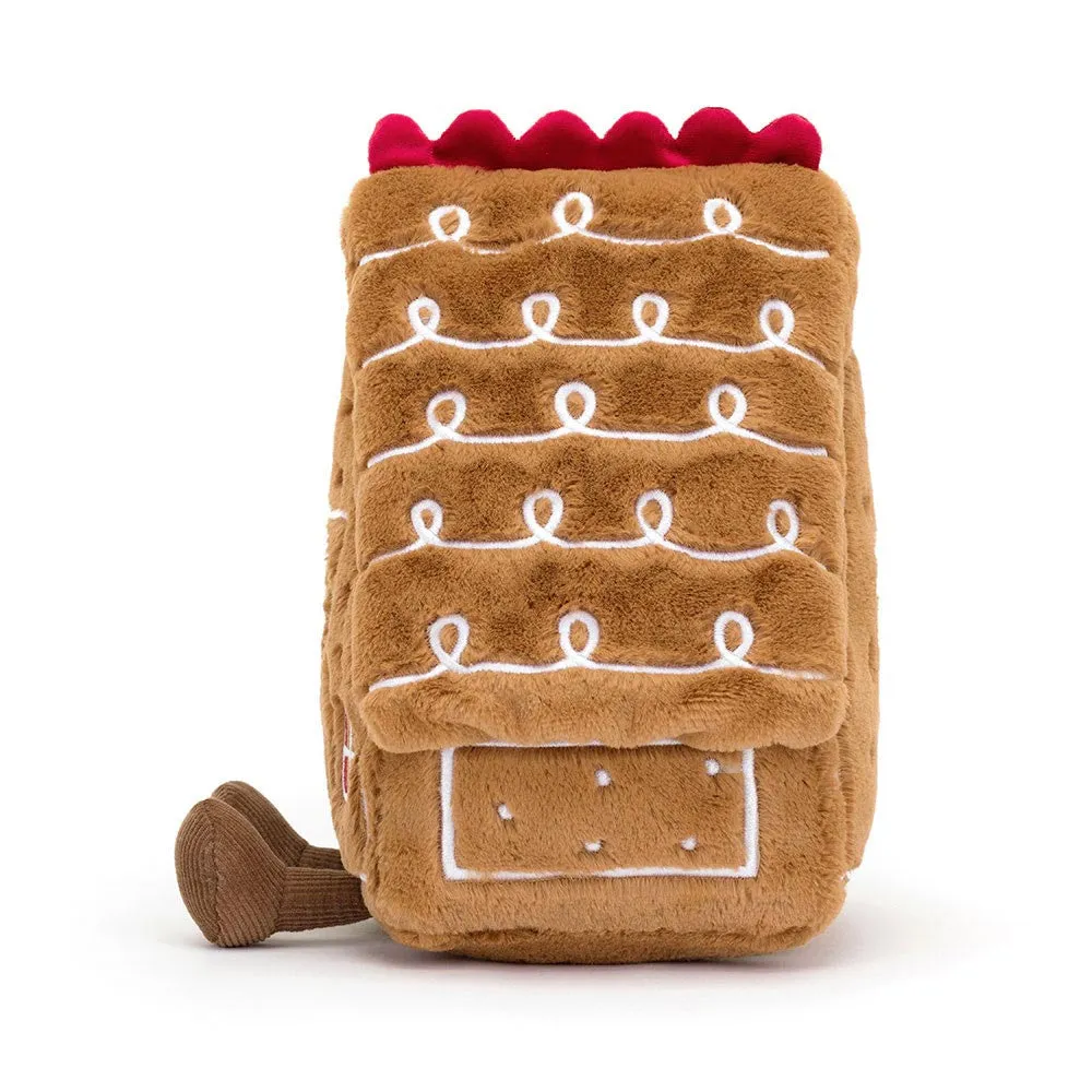 Jellycat Soft Toy Amuseable Gingerbread House