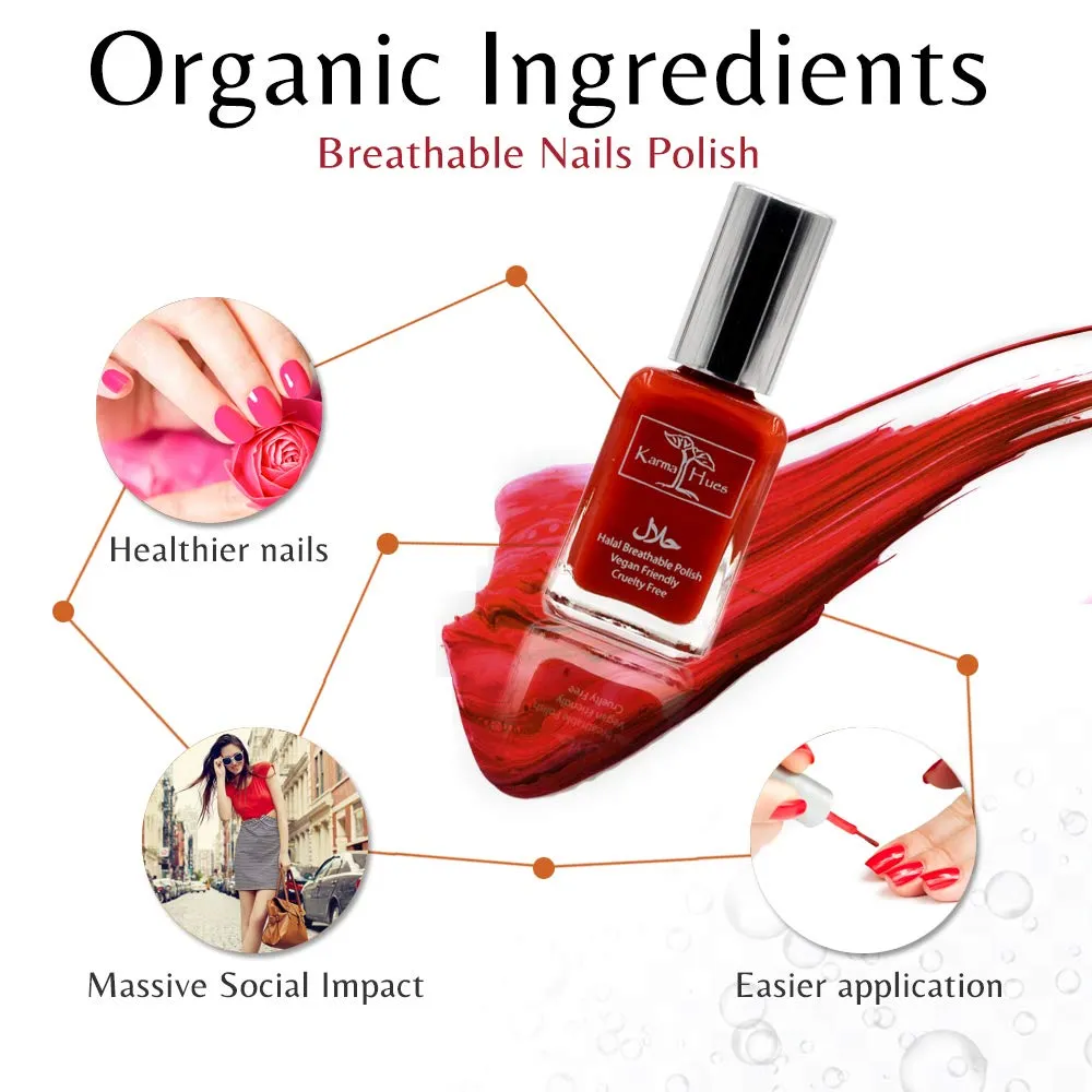 Karma Naturals Halal  Nail Polish -Malala -
