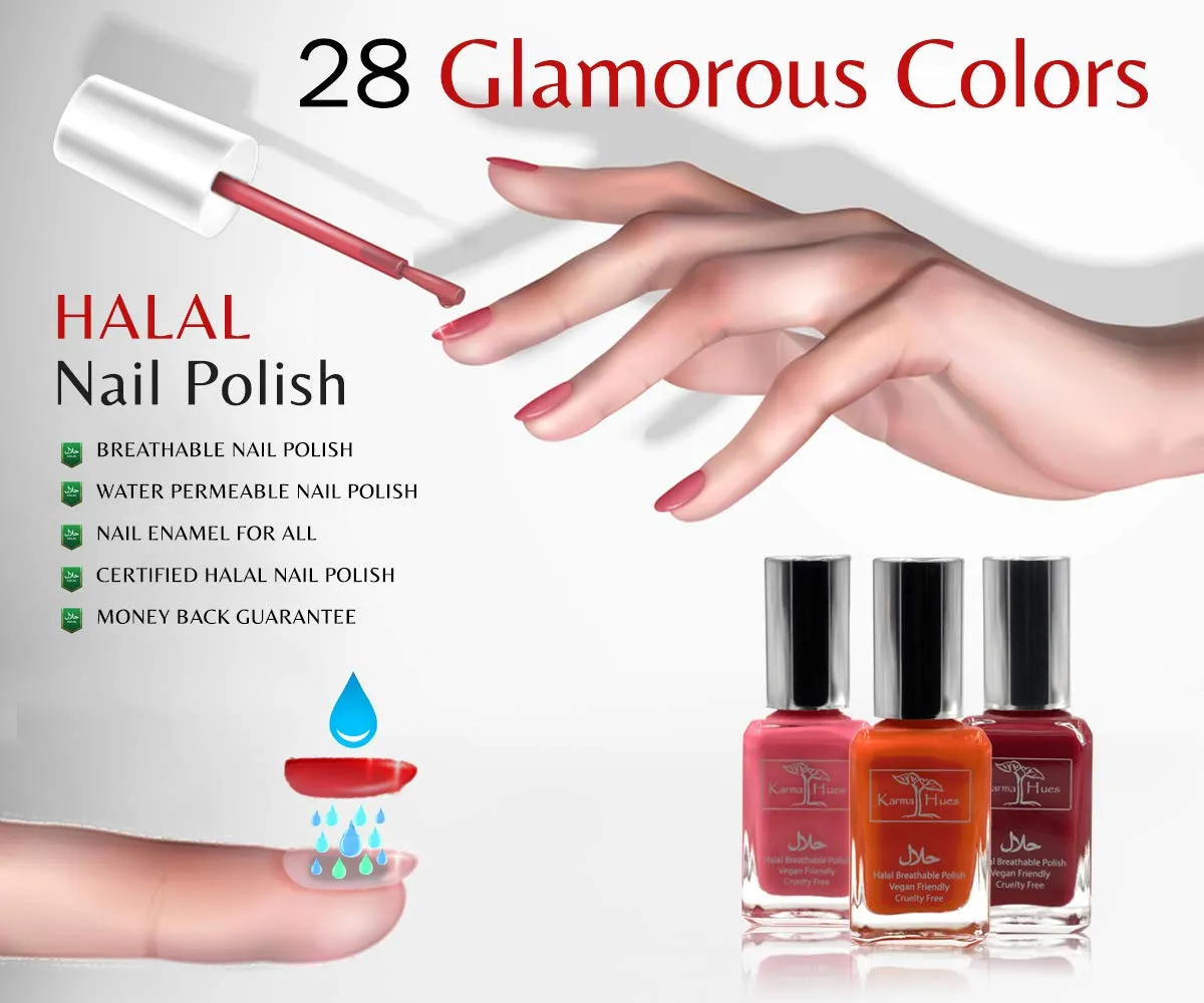 Karma Naturals Halal  Nail Polish -Malala -