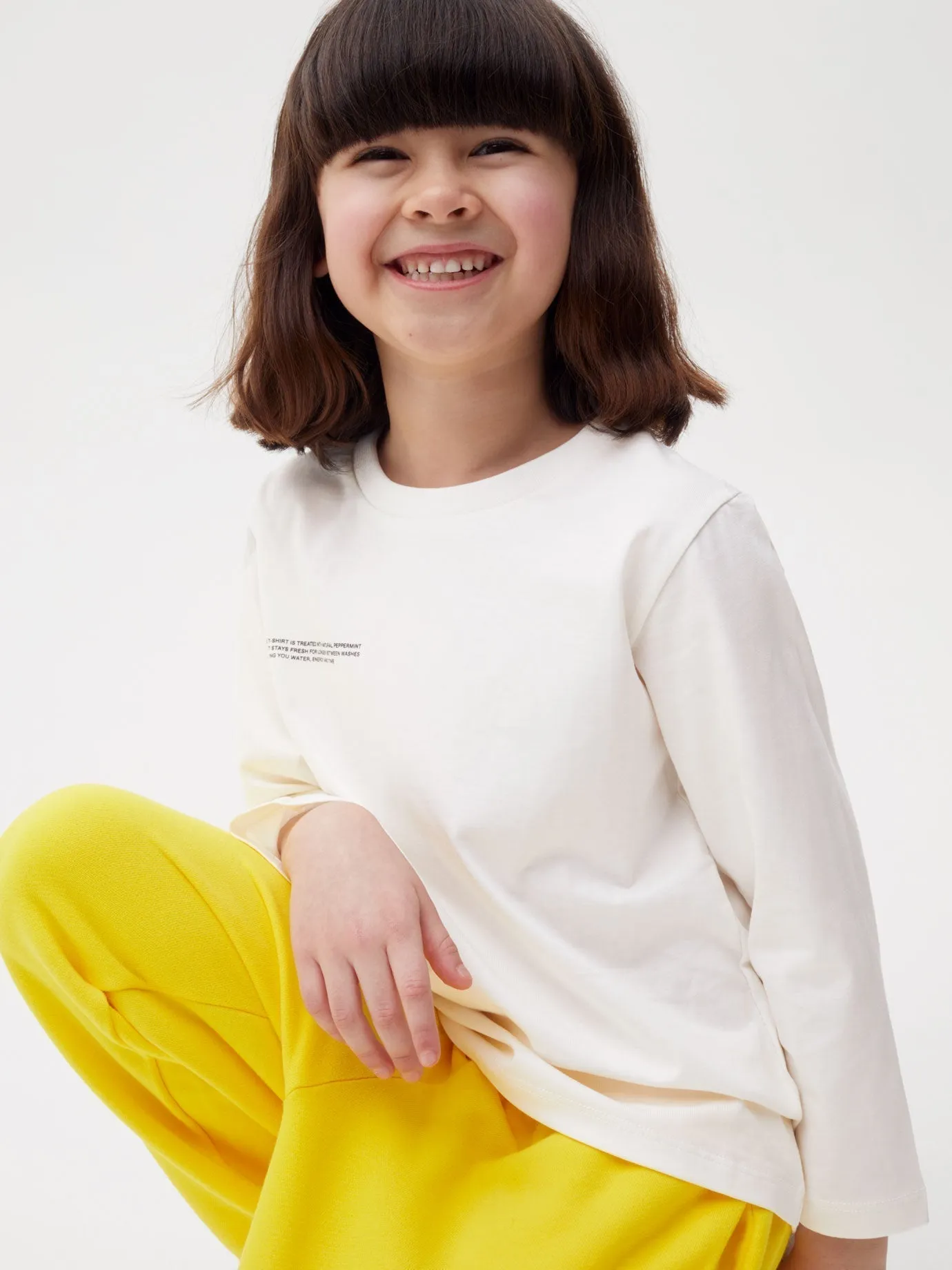 Kids' 365 Long Sleeve T-shirt-off-white