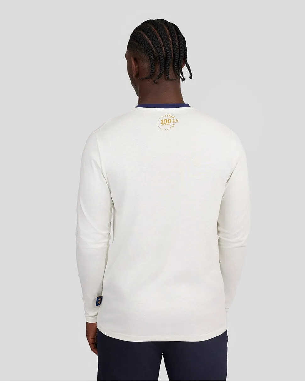 Le Mans 24 Hours Men's Centennial Long Sleeve T-Shirt - White