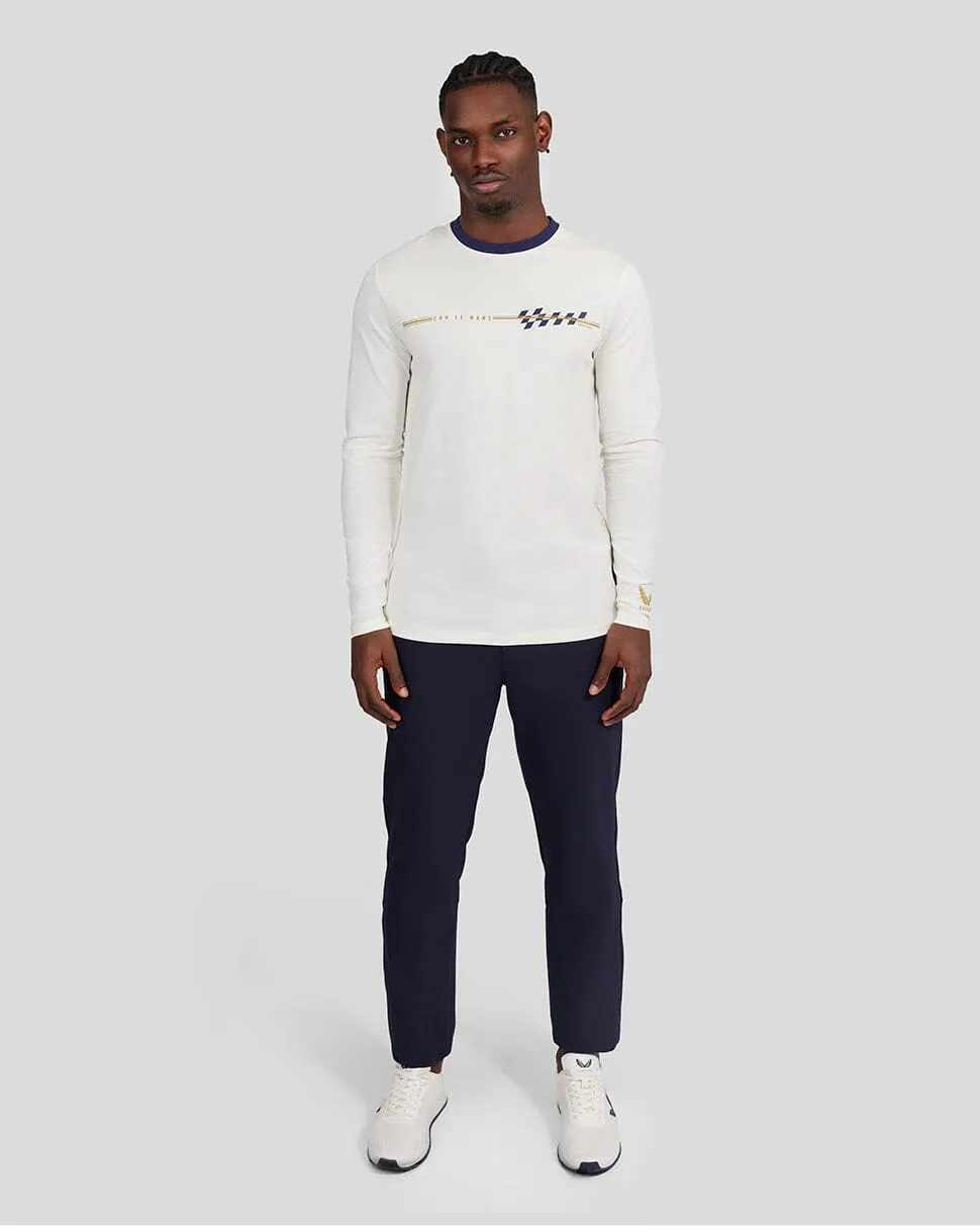 Le Mans 24 Hours Men's Centennial Long Sleeve T-Shirt - White