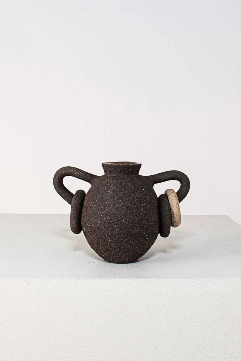 Links Bud Vase - Black