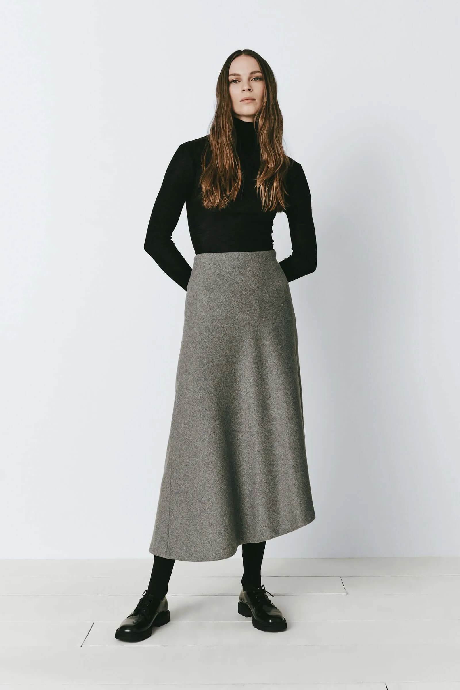 Léonide Asymmetric Skirt
