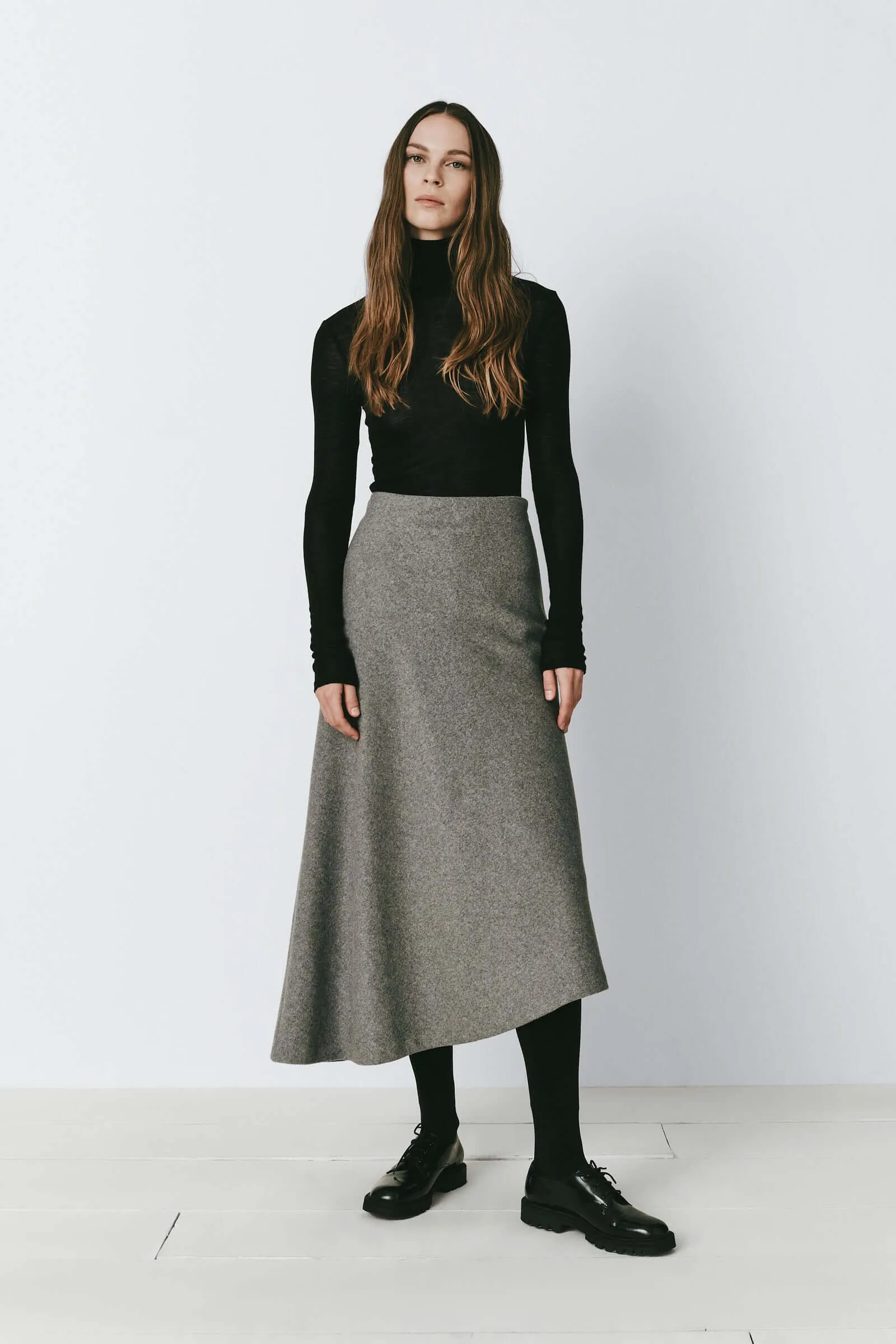 Léonide Asymmetric Skirt