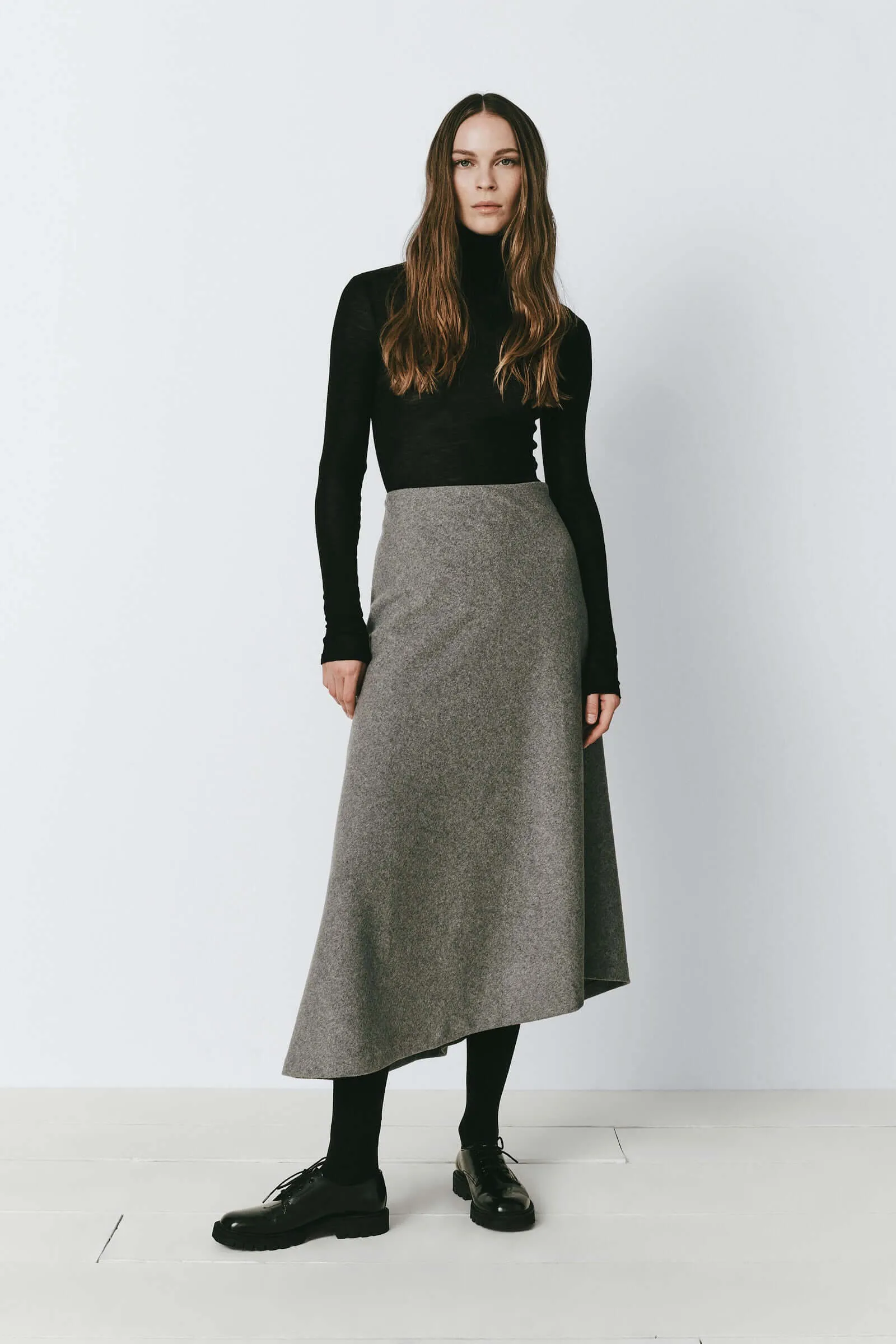 Léonide Asymmetric Skirt
